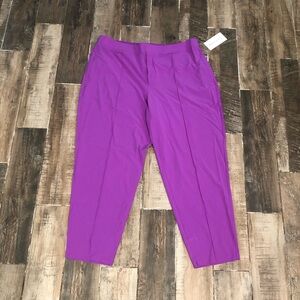 ATHLETA Brooklyn Heights | Vienna Slim Pant Plus Size 22 - Jazzy Purple NWT‎
